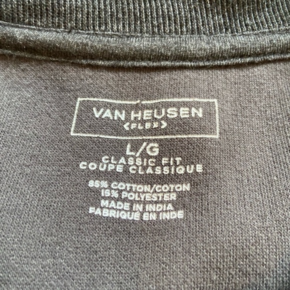 Two Van Heusen End - 1/4 Zip Sweaters - size large - Picture 2 of 3